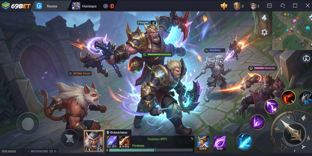 Tampilan gameplay ARPG 69BET yang menegangkan dan penuh aksi.