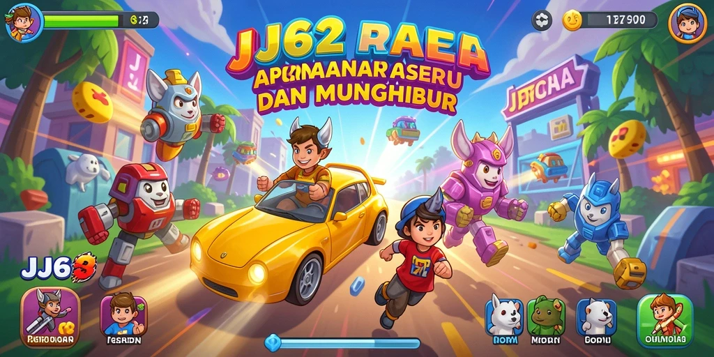 Screenshot JJ62 menampilkan gameplay Arcade yang seru dan menarik.