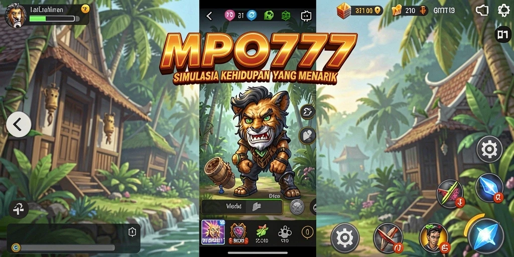 Screenshot MPO777 menunjukkan gameplay simulasi yang seru dan interaktif.