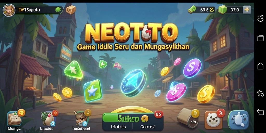 Tampilan gameplay NEOTOTO yang menarik dan interaktif.